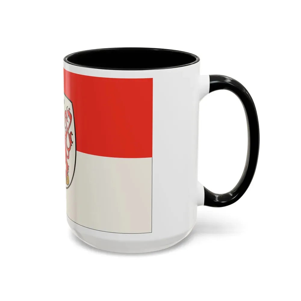Flag of Wuppertal Germany - Accent Coffee Mug - Go Mug Yourself