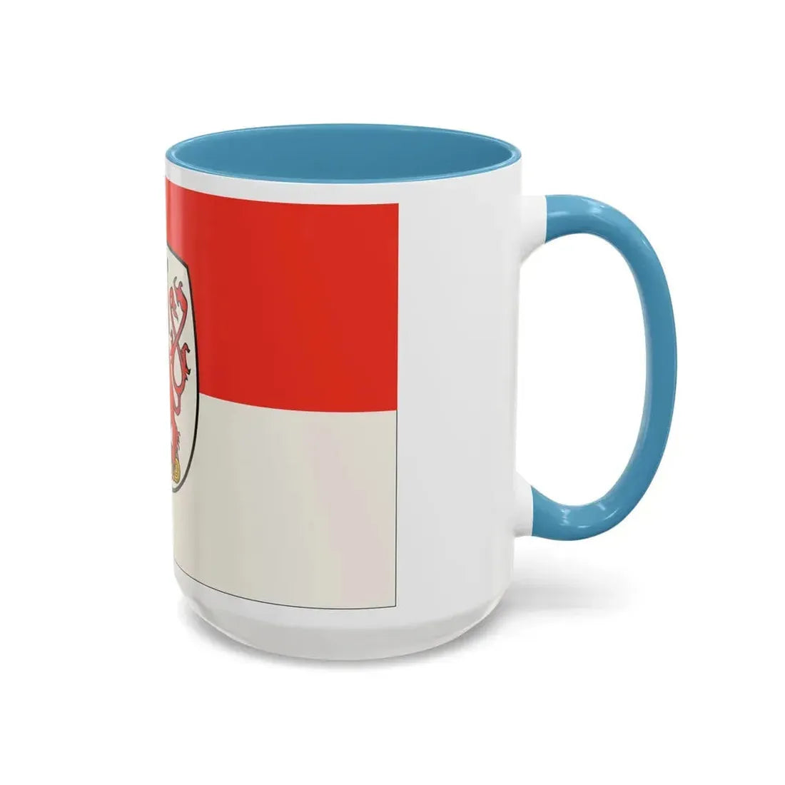 Flag of Wuppertal Germany - Accent Coffee Mug - Go Mug Yourself