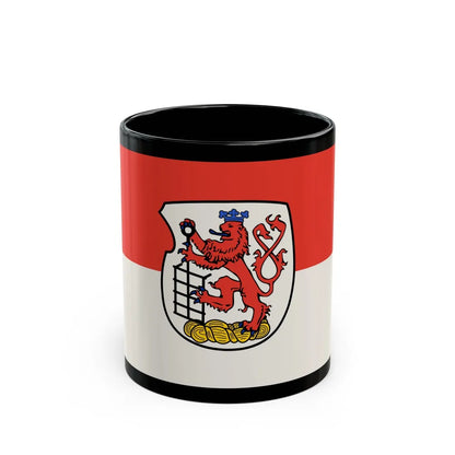 Flag of Wuppertal Germany - Black Coffee Mug-11oz-Go Mug Yourself