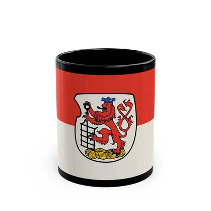 Flag of Wuppertal Germany - Black Coffee Mug 11oz - Go Mug Yourself