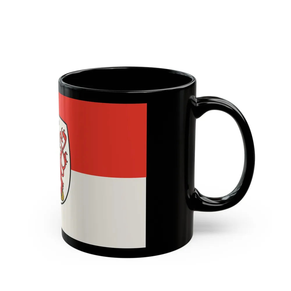 Flag of Wuppertal Germany - Black Coffee Mug-Go Mug Yourself