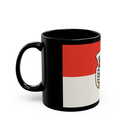 Flag of Wuppertal Germany - Black Coffee Mug-Go Mug Yourself