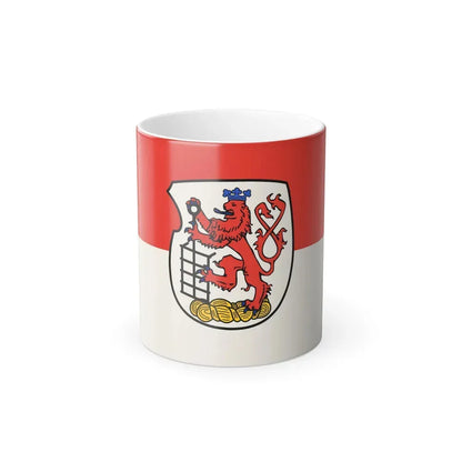 Flag of Wuppertal Germany - Color Changing Coffee Mug 11oz - Go Mug Yourself