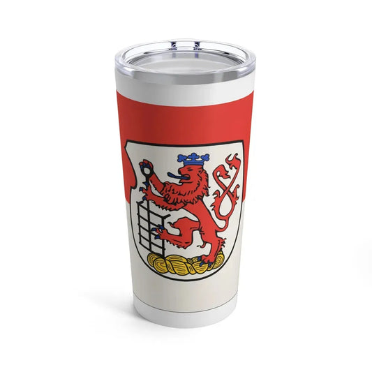Flag of Wuppertal Germany - Tumbler 20oz 20oz - Go Mug Yourself