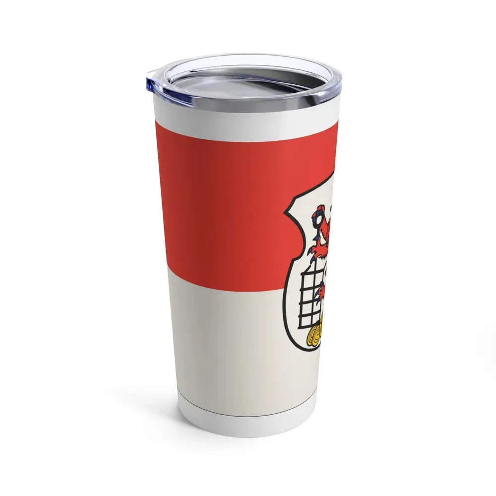 Flag of Wuppertal Germany - Tumbler 20oz - Go Mug Yourself