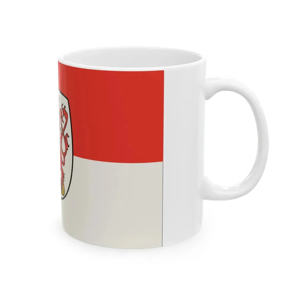 Flag of Wuppertal Germany - White Coffee Mug - Go Mug Yourself