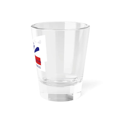 Flag of Wyoming Michigan (United States) Shot Glass 1.5oz - Go Mug Yourself