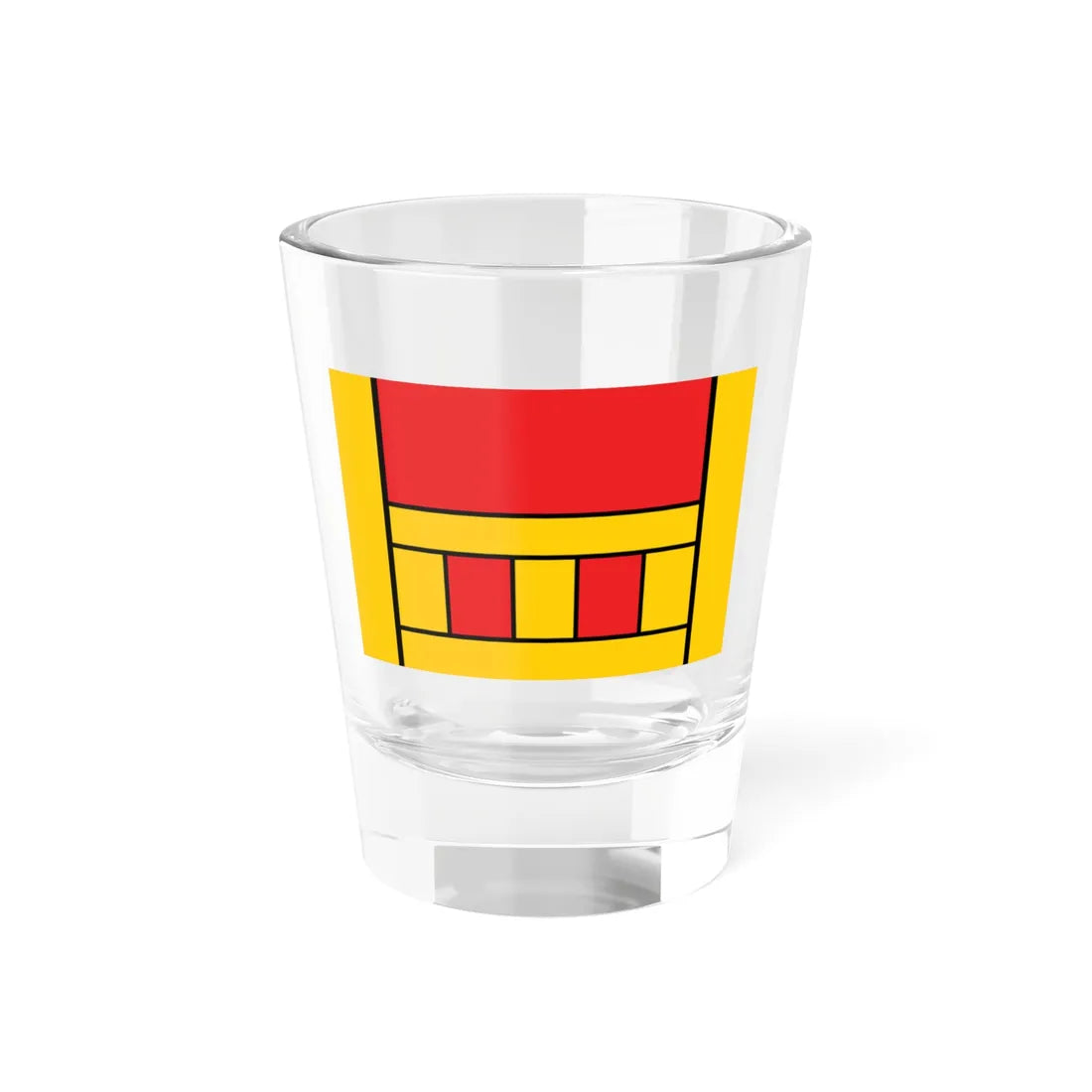 Flag of Xagħra (Malta) Shot Glass 1.5oz 1.5oz - Go Mug Yourself