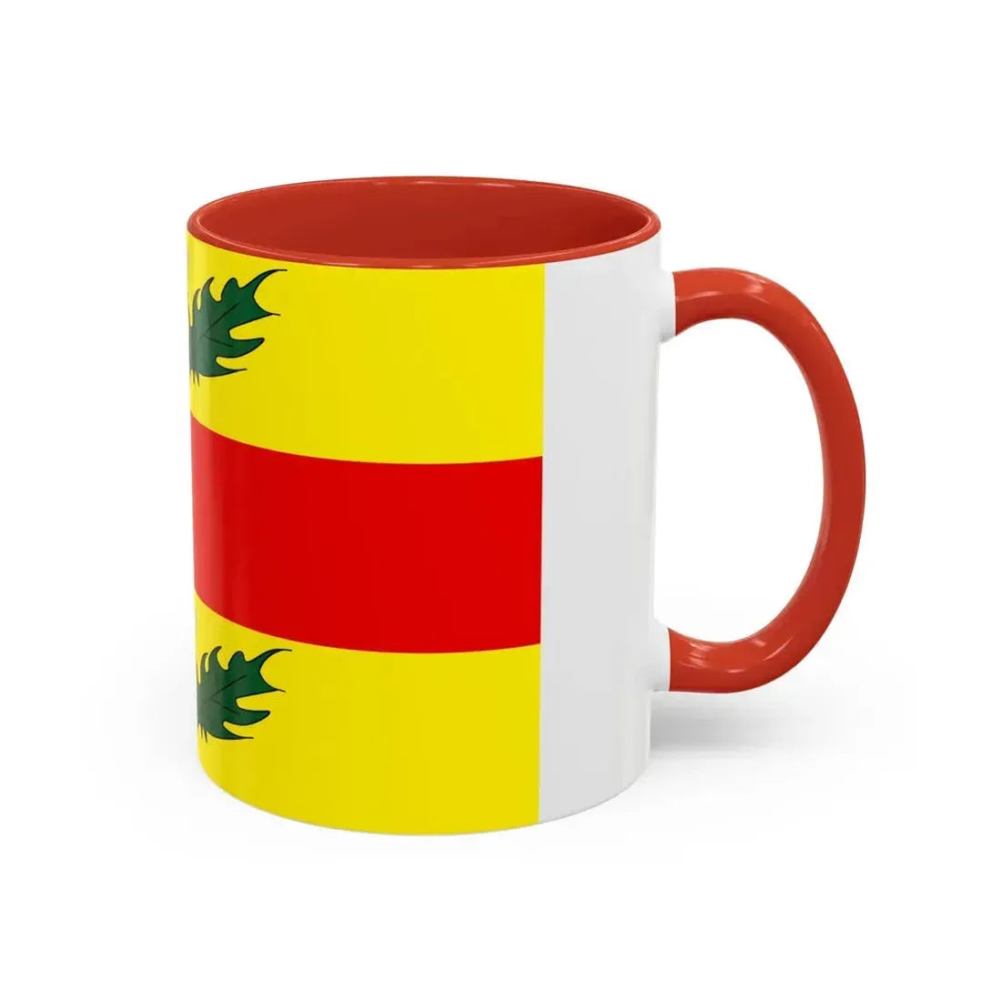 Flag of Xewkija Malta - Accent Coffee Mug - Go Mug Yourself
