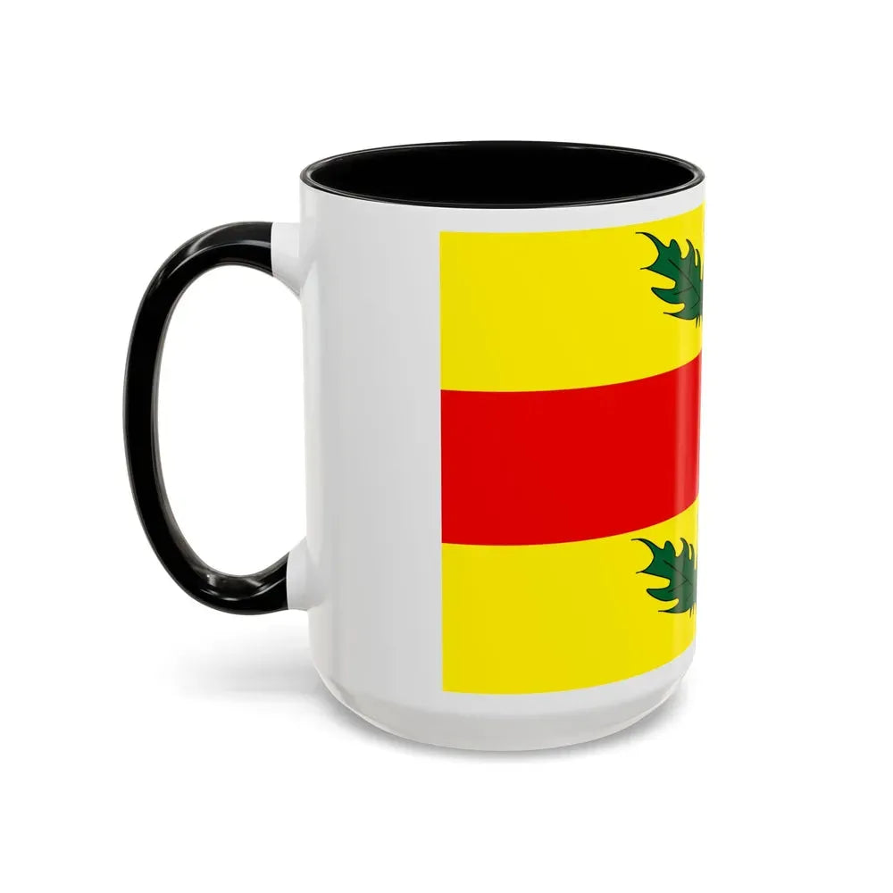 Flag of Xewkija Malta - Accent Coffee Mug - Go Mug Yourself