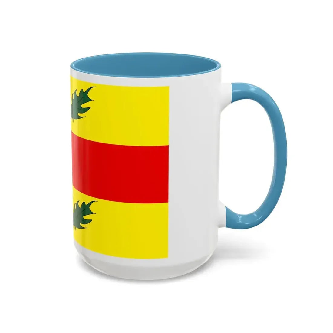 Flag of Xewkija Malta - Accent Coffee Mug - Go Mug Yourself