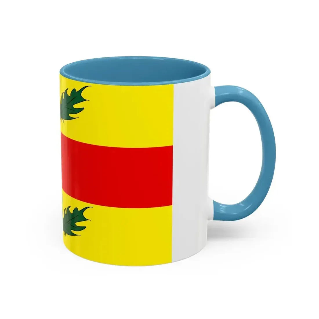 Flag of Xewkija Malta - Accent Coffee Mug - Go Mug Yourself