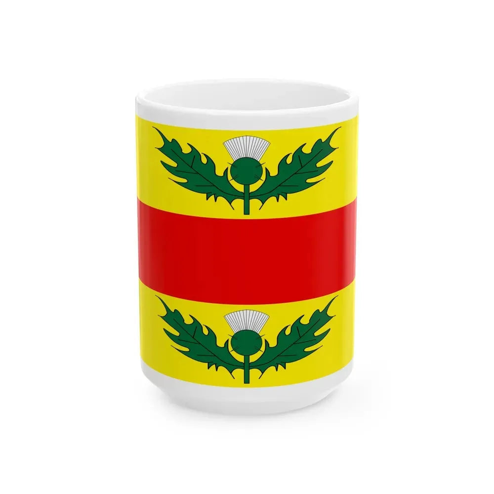 Flag of Xewkija Malta - White Coffee Mug 15oz - Go Mug Yourself