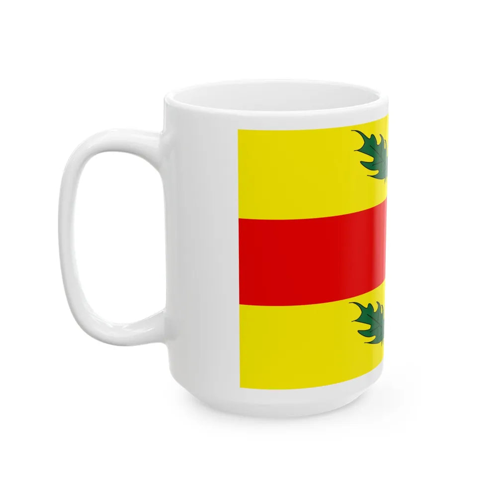 Flag of Xewkija Malta - White Coffee Mug-Go Mug Yourself