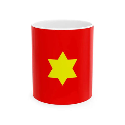 Flag of Xinjiang-Shicai 2 (China) White Coffee Mug 11oz - Go Mug Yourself