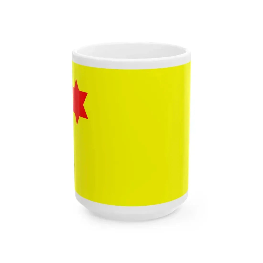 Flag of Xinjiang-Shicai (China) White Coffee Mug 15oz - Go Mug Yourself