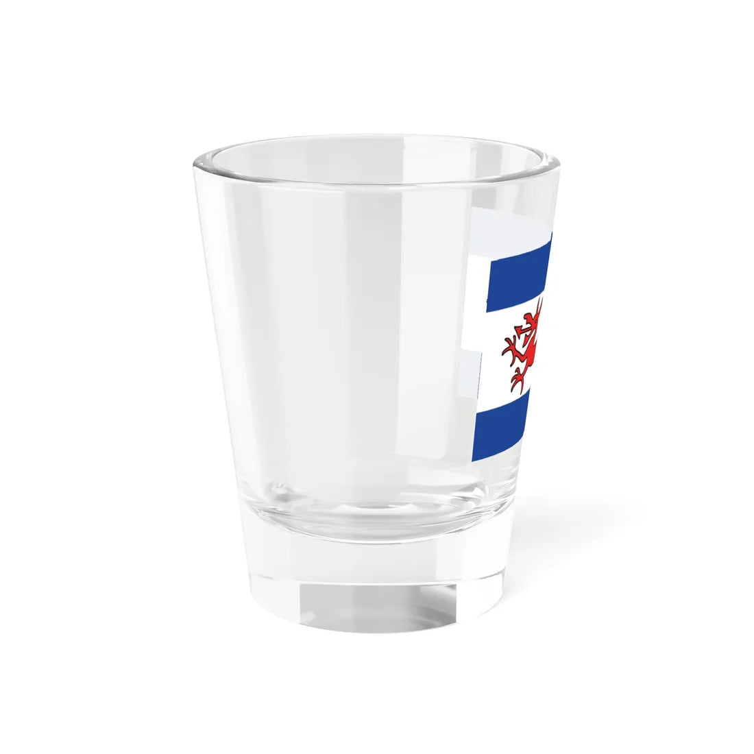 Flag of Y Wladfa (Argentina) Shot Glass 1.5oz - Go Mug Yourself