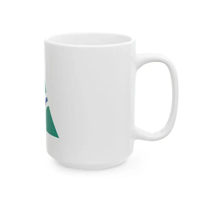 Flag of Yabu Hyogo (Japan) White Coffee Mug - Go Mug Yourself