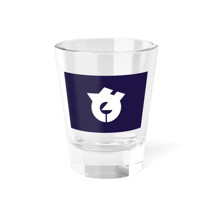 Flag of Yachiyo Chiba (Japan) Shot Glass 1.5oz 1.5oz - Go Mug Yourself