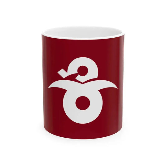 Flag of Yachiyo Ibaraki (Japan) White Coffee Mug 11oz - Go Mug Yourself
