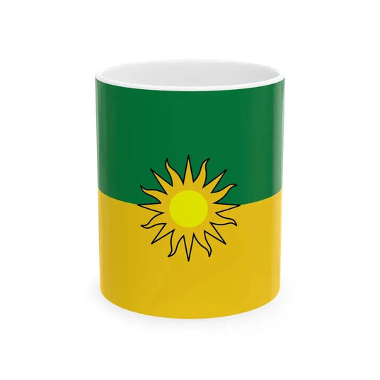 Flag of Yacuambi (Ecuador) White Coffee Mug 11oz - Go Mug Yourself