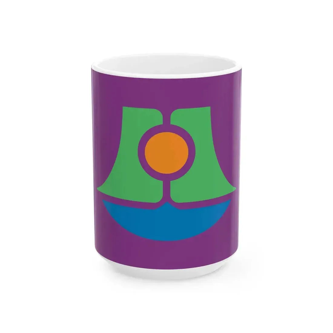 Flag of Yaese Okinawa (Japan) White Coffee Mug 15oz - Go Mug Yourself