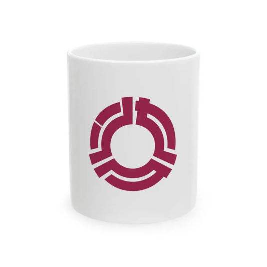 Flag of Yaizu Shizuoka (Japan) White Coffee Mug 11oz - Go Mug Yourself