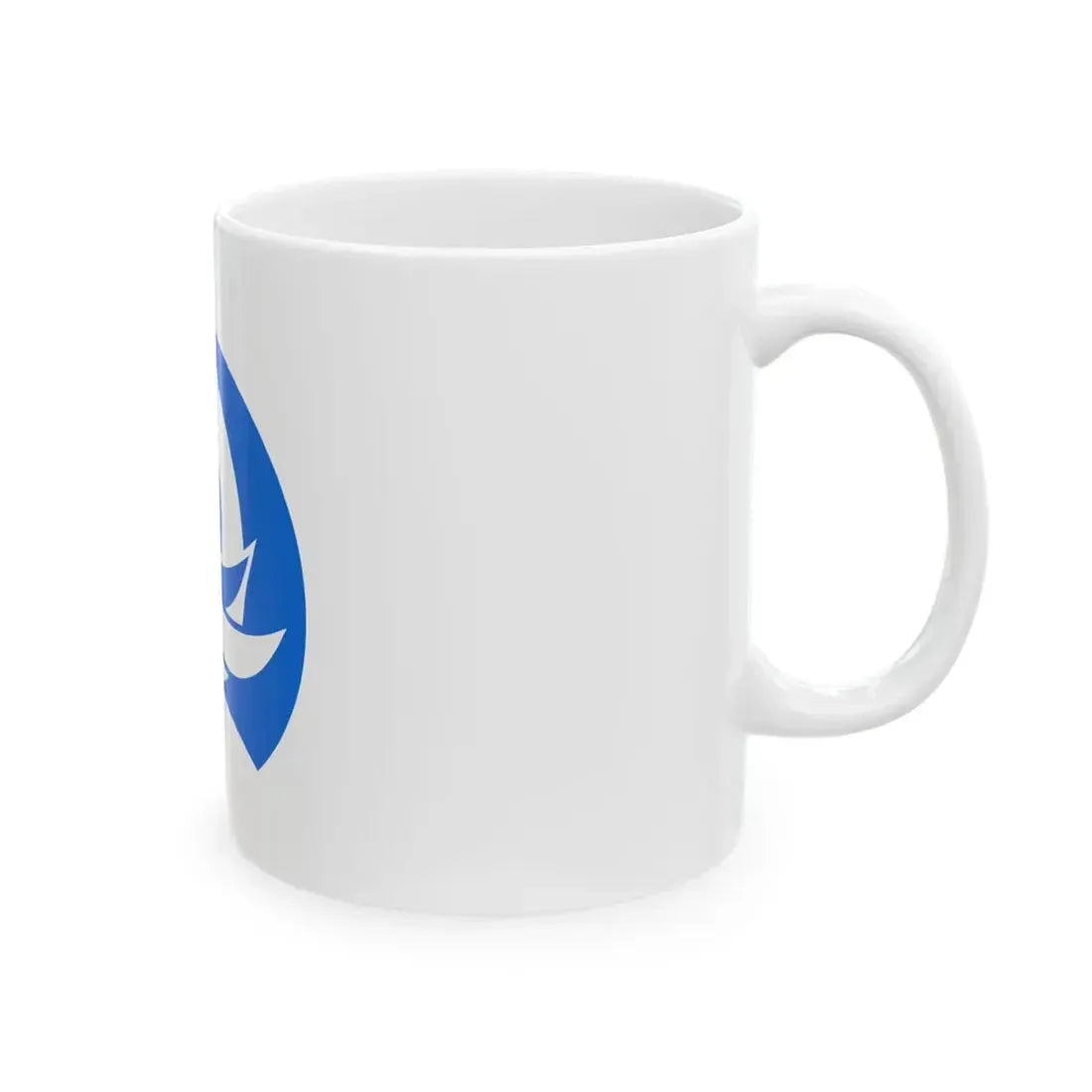 Flag of Yakumo Hokkaido (Japan) White Coffee Mug - Go Mug Yourself