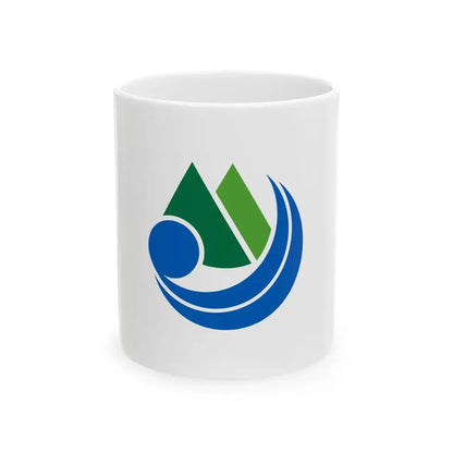 Flag of Yakushima Kagoshima (Japan) White Coffee Mug 11oz - Go Mug Yourself