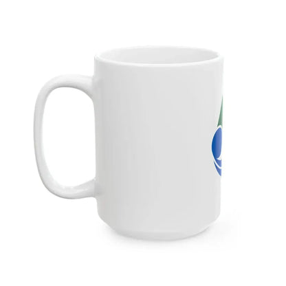 Flag of Yakushima Kagoshima (Japan) White Coffee Mug - Go Mug Yourself