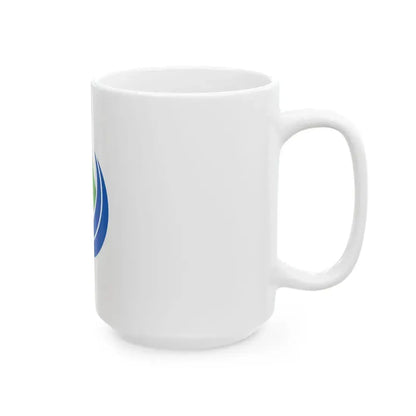 Flag of Yakushima Kagoshima (Japan) White Coffee Mug - Go Mug Yourself