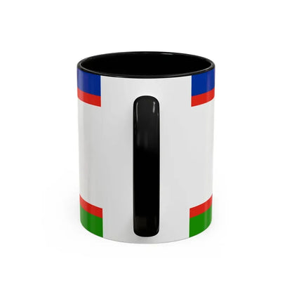 Flag of Yakutsk Russia - Accent Coffee Mug - Go Mug Yourself