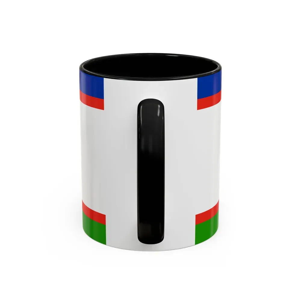 Flag of Yakutsk Russia - Accent Coffee Mug - Go Mug Yourself