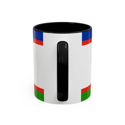 Flag of Yakutsk Russia - Accent Coffee Mug - Go Mug Yourself