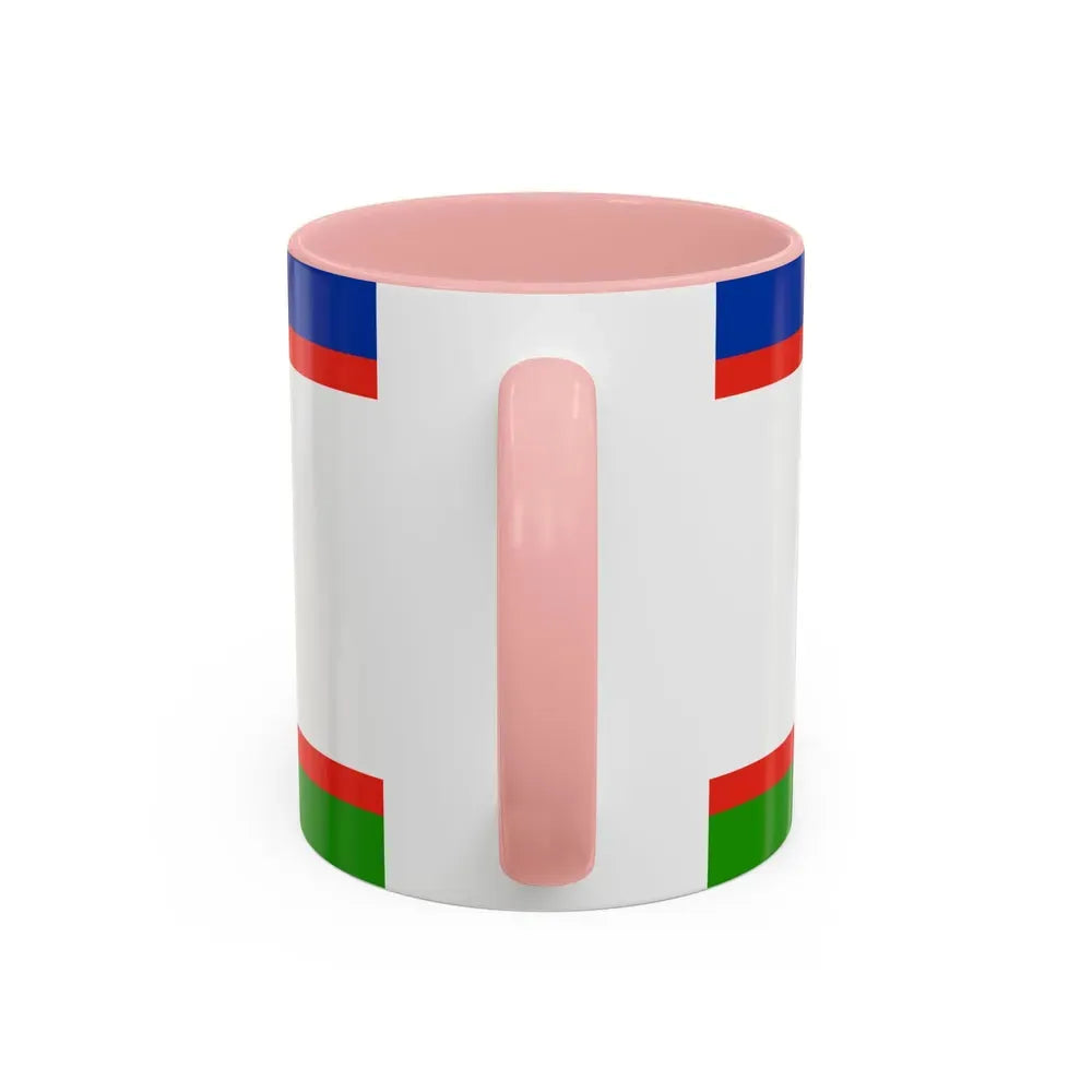 Flag of Yakutsk Russia - Accent Coffee Mug - Go Mug Yourself
