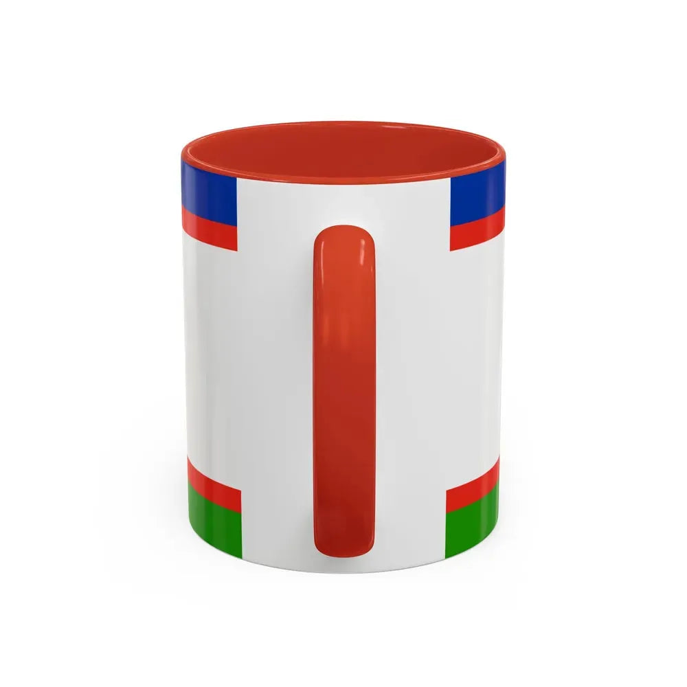 Flag of Yakutsk Russia - Accent Coffee Mug - Go Mug Yourself