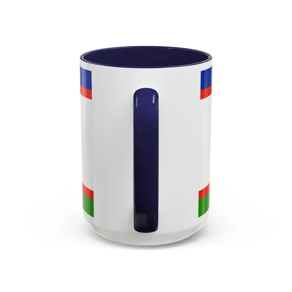 Flag of Yakutsk Russia - Accent Coffee Mug - Go Mug Yourself