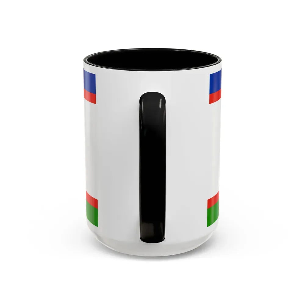 Flag of Yakutsk Russia - Accent Coffee Mug - Go Mug Yourself