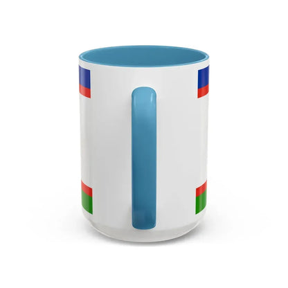 Flag of Yakutsk Russia - Accent Coffee Mug - Go Mug Yourself
