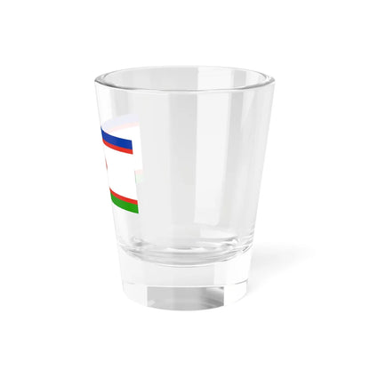 Flag of Yakutsk (Russia) Shot Glass 1.5oz - Go Mug Yourself