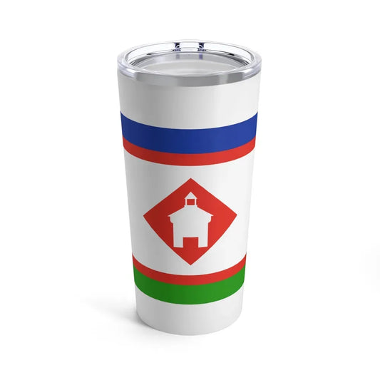 Flag of Yakutsk Russia - Tumbler 20oz 20oz - Go Mug Yourself