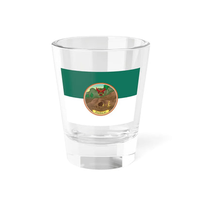 Flag of Yala province (Thailand) Shot Glass 1.5oz 1.5oz - Go Mug Yourself
