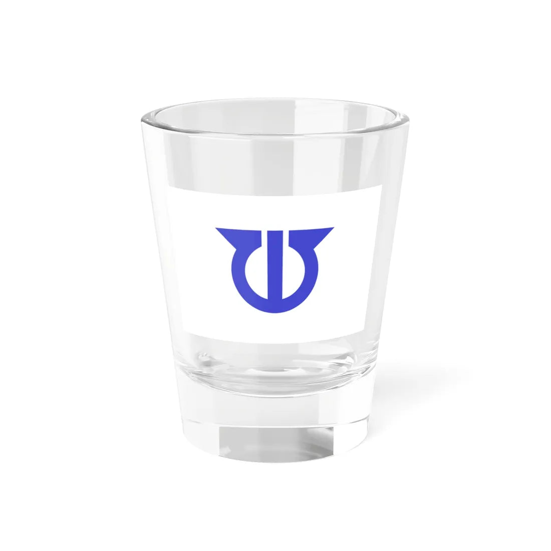 Flag of Yamabe-town Hokkaido 1965-1966 (Japan) Shot Glass 1.5oz 1.5oz - Go Mug Yourself