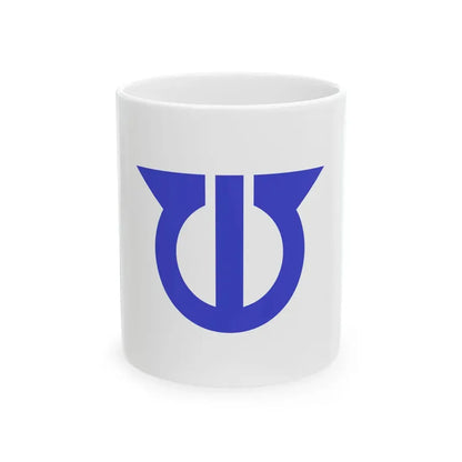 Flag of Yamabe-town Hokkaido 1965-1966 (Japan) White Coffee Mug 11oz - Go Mug Yourself