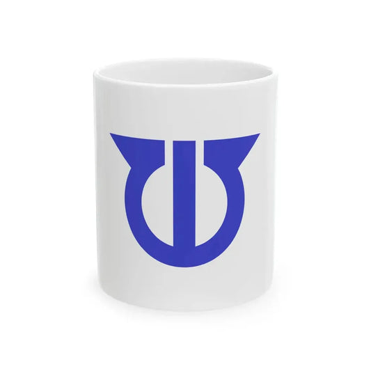 Flag of Yamabe-town Hokkaido 1965-1966 (Japan) White Coffee Mug 11oz - Go Mug Yourself