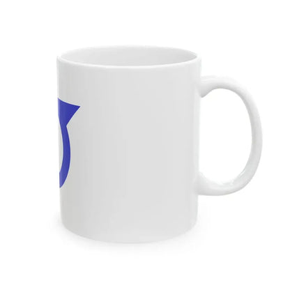 Flag of Yamabe-town Hokkaido 1965-1966 (Japan) White Coffee Mug - Go Mug Yourself