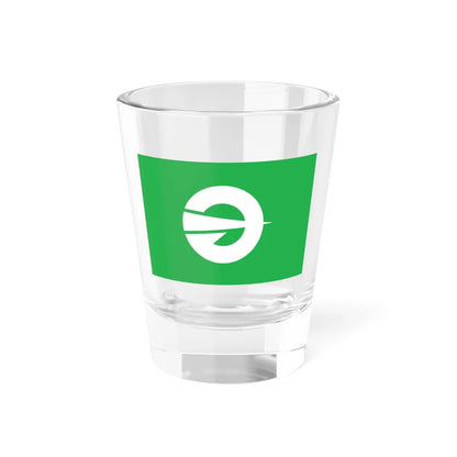 Flag of Yamagata Iwate (Japan) Shot Glass 1.5oz 1.5oz - Go Mug Yourself