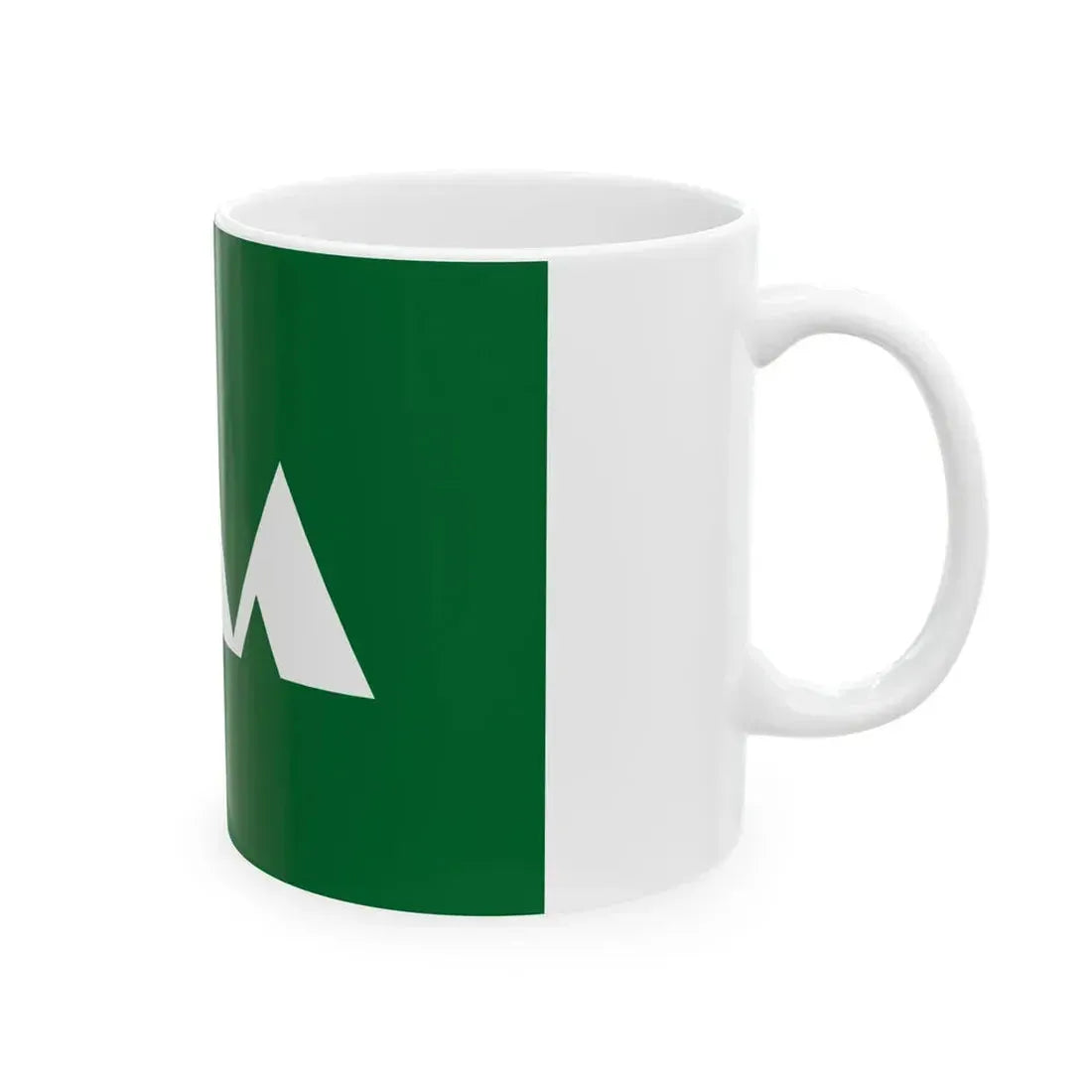 Flag of Yamagata Prefecture 1963-1971 (Japan) White Coffee Mug - Go Mug Yourself