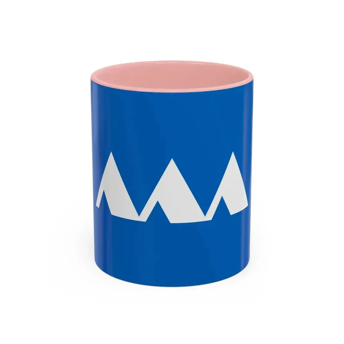 Flag of Yamagata Prefecture Japan - Accent Coffee Mug 11oz Pink - Go Mug Yourself