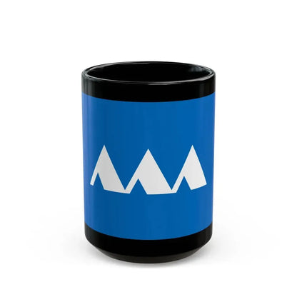 Flag of Yamagata Prefecture Japan - Black Coffee Mug - Go Mug Yourself